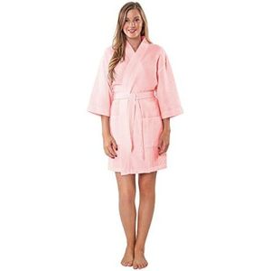 ชุดคลุมอาบน้ำผ้าวาฟเฟิลน้ำหนักเบาสำหรับผู้หญิง แขนสั้น เนื้อผ้านุ่ม สั่งทำแบรนด์ส่วนตัว ขายส่ง ความยาวระดับต้นขา ชุดนอนสำหรับผู้ใหญ่ - Product Image 2