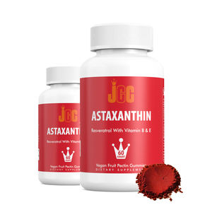 Gomitas de Astaxantina de Marca Propia con Resveratrol, Vitamina E y Extracto de B para el Apoyo de la Salud Ocular y Mejora de la Inmunidad - Product Image 1