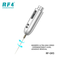 Stylo dissolvant de colle OCA intégré haute efficacité RF4 GR3S 8000 tr/min avec contrôle de vitesse réglable sur 4 niveaux pour la réparation d'écrans LCD et de batteries