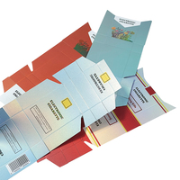 Boîte d'emballage en carton pour cigarettes en gros, personnalisée, imprimée, jetable
