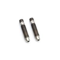 Jeu de goujons et écrous de roue en alliage de titane, tête hexagonale Torx M14x1.25x1.5x75mm M12x1.5x77mm avec écrou conique 60 °