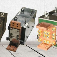 Machine de soudage par points et par résistance à noyau de cuivre refroidi par eau