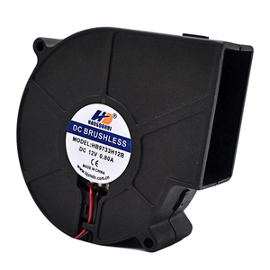 Ventilateur centrifuge <span class=keywords><strong>DC</strong></span> sans balais étanche 97mm 3800rpm 0.8A <span class=keywords><strong>12V</strong></span> pour conduit, <span class=keywords><strong>extracteur</strong></span> 97x97x33mm 9733 - Product Image 1