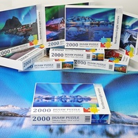 Carton personnalisé personnel 500 1000 IQ Puzzle Box 2000 pièces Rompecabezas Puzzles pour adultes