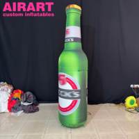 Bouteille gonflable publicitaire personnalisable pour la promotion