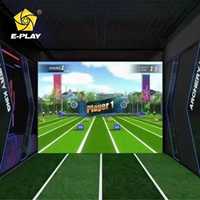 Simulateur de football de réalité virtuelle 4D professionnel Eplay avec des fonctionnalités sensorielles améliorées, jeu de tir au but