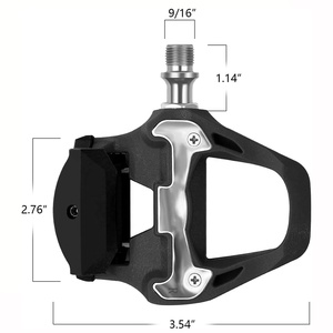 Pedal <span class=keywords><strong>de</strong></span> Bicicleta LEWEE - Sistema <span class=keywords><strong>de</strong></span> Bloqueo SL, Rodamiento Sellado para Bicicleta <span class=keywords><strong>de</strong></span> Carretera, Pedal con Calas Autoblocantes, Ultraligero, Resistente al Agua, BMX - Product Image 1
