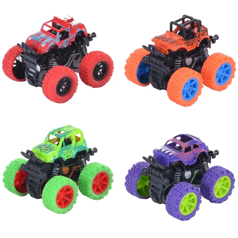 Hot Selling Inertia Car Toy Four Wheel Drive Off-Road Friction Toy Vehicle
