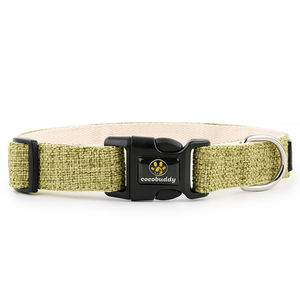 braided hemp dog collars