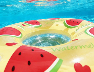 Flotteur de <span class=keywords><strong>piscine</strong></span> pastèque jaune <span class=keywords><strong>vif</strong></span>, bouée gonflable pour la <span class=keywords><strong>piscine</strong></span> et la plage en été - Product Image 2