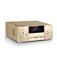 Yüksek kalite 5.1 yüksek güç ev sineması amplifikatör 8K yüksek çözünürlüklü surround ses amplifikatörü karaoke mavi-diş amplifikatör