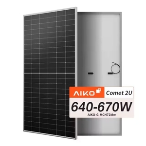 Modulo Fotovoltaico Aiko Solar Aiko-G-MCH72Mw Serie ABC Comet Tipo N, Spedizione Rapida, <span class=keywords><strong>Pannelli</strong></span> PV 645W 650W 655W 660W 665W 670W - Product Image 1