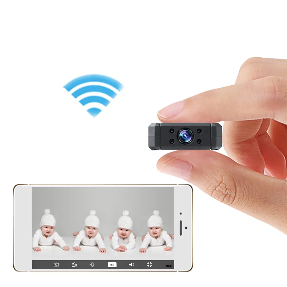 MD90 Wifi micro camera IP HD camcorder Night Vision Mini DVR Bike IP APP Motion Detection Cam mini video camera