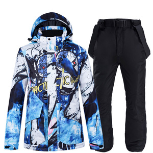 Combinaison <span class=keywords><strong>de</strong></span> <span class=keywords><strong>ski</strong></span> pour <span class=keywords><strong>homme</strong></span>, planche simple ou double, <span class=keywords><strong>grande</strong></span> <span class=keywords><strong>taille</strong></span> chinoise, hiver, épaisse, respirante, 100% polyester, <span class=keywords><strong>ski</strong></span> du nord-est - Product Image 6