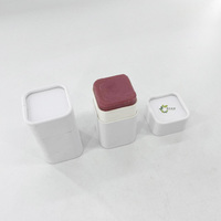 6g/15g/30g/50g/75g finition personnalisée mat carré push up emballage cosmétique vide déodorant bâton conteneur