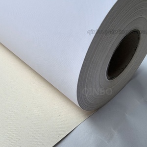 Bông vải sơn dầu vải in ấn vải 380gsm phun bông vải cuộn cho nước-dựa trên sắc tố mực - Product Image 4