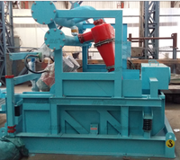Serie CSQ-xxx Perforación lineal Control sólido Ciclón Desander Motor de rodamiento de vibración hidráulica para separación de minerales sólidos-líquidos