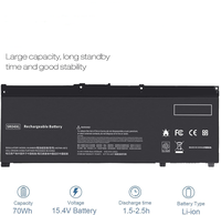 Nouvelle batterie de remplacement au lithium-ion rechargeable SR03XL 15,4 V pour Pavilion 15-CX0058WM série 15-CX L08934-1B1 L08855-855