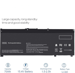 Nouvelle batterie de remplacement au lithium-ion rechargeable SR03XL <span class=keywords><strong>15</strong></span>,4 V pour Pavilion <span class=keywords><strong>15</strong></span>-CX0058WM série <span class=keywords><strong>15</strong></span>-CX L08934-1B1 L08855-855 - Product Image 4