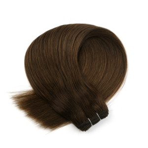 Extensions de cheveux humains Genius Weft pour professionnels de salon, double trame, extrémités épaisses, 100% Remy Silk Flat Weft, extensions sans couture - Product Image 3