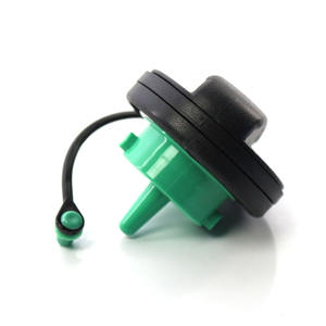 Bouchon de réservoir de carburant avec verrouillage 8K0201550 pour Audi Volkswagen A4 A5 Q5 A8, couvercle de réservoir en plastique avec bouton vert - Product Image 3