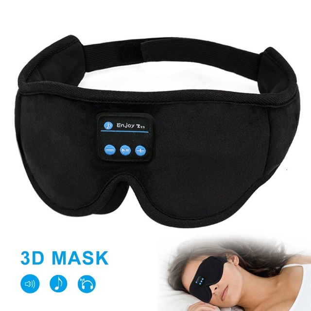 Bluetooth Headband Soft Elastic Comfortable Wireless Music Earphones Bluetooth Sleeping Headphones Eye Mask