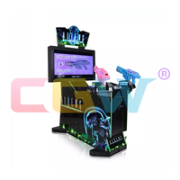 Simulateur de tir aux extraterrestres CGW, jeux d'arcade à pièces, aire de jeux pour enfants, jeux de tir au pistolet en salle, machine de jeu pour centre commercial