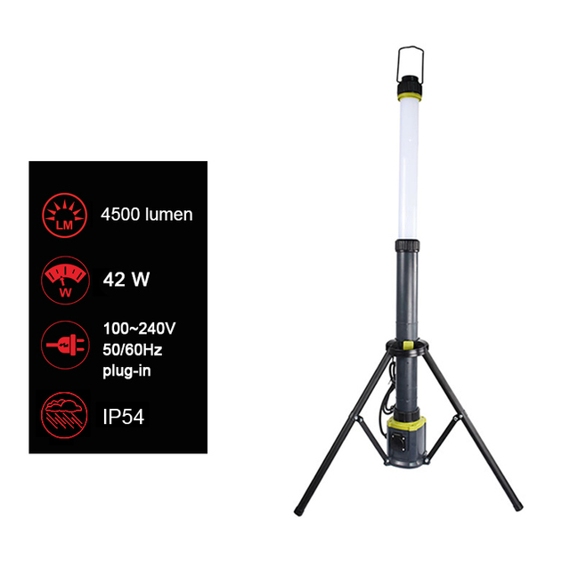 Bright 1000 Watt Tower Light LED Balloon Work Light Towable Mobile Light Tower