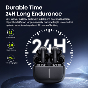 Auricolari Wireless <span class=keywords><strong>Stereo</strong></span> di Alta Qualità con Cancellazione del Rumore ANC 6.0, Cuffie TWS per <span class=keywords><strong>Gaming</strong></span>, Auricolari Bluetooth - Product Image 5