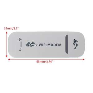 Módem USB 4G LTE, Adaptador de Red con Punto de Acceso WiFi, Tarjeta SIM, Módem Dongle USB Inalámbrico 4G, Router <span class=keywords><strong>para</strong></span> Win XP Vista 7 - Product Image 2