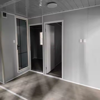 Conteneur préfabriqué de luxe conception maison en acier extensible structure contemporaine pour bureau XH 40ft 20ft appartement panneau sandwich