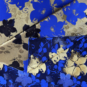 JSK1506 Tela Brocada Jacquard 100% Poliéster con Diseño Floral Popular para Trajes de <span class=keywords><strong>Hombre</strong></span> - Product Image 2