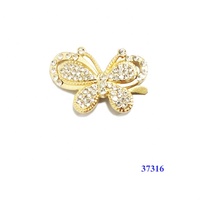 Boucles de chaussures en alliage de zinc pour femmes, accessoires, pinces à chaussures, vente en gros, 12 pièces