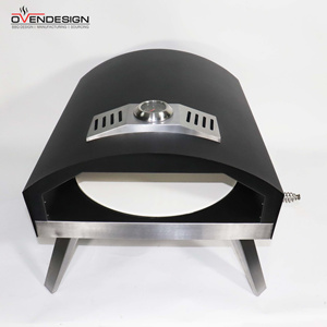 El <span class=keywords><strong>mejor</strong></span> horno de <span class=keywords><strong>pizza</strong></span> italiano de 16 pulgadas con termómetro incorporado, patas plegables para el hogar tipo Gas giratorias manualmente para uso en exteriores - Product Image 2