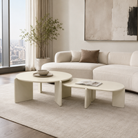 Table basse moderne de luxe, durable, au style unique, en panneau MDF, pour salon et chambre à coucher, en promotion
