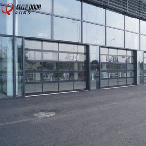 <span class=keywords><strong>Porte</strong></span> de garage de villa électrique automatique en alliage d'aluminium de style moderne Cutedoor QT-10, ignifuge, isolation thermique, réfléchissante, CE - Product Image 5
