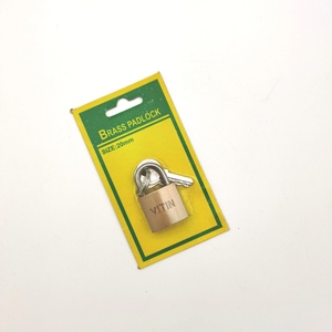 Candado Pequeño Samhoo de Latón Antirrobo, Color Personalizado, Impermeable, Resistente al Óxido, con 3 Llaves, Venta al por Mayor de Fábrica <span class=keywords><strong>China</strong></span>, Modelo NO106 - Product Image 6