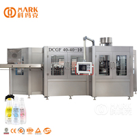 Gaz su dolum makinası/meşrubat üretim hattı/karbonatlı su şişeleme bitki