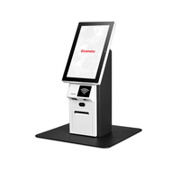 Kiosque de commande de terminal de point de vente de supermarché de restaurant de machine de paiement libre-service de bureau de 21.5 pouces