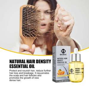 OUHOE Grosir Label Pribadi Menutrisi Kulit Kepala Merangsang Pertumbuhan Rambut Meningkatkan Kepadatan Rambut Minyak Esensial Pertumbuhan Rambut 30Ml - Product Image 5
