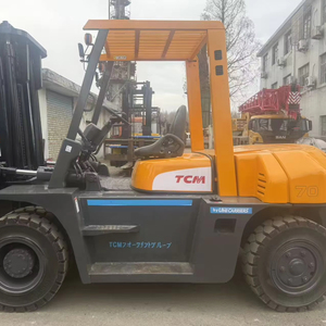 <b>Used</b> Diesel Forklift Truck TCM FD70 2.5/3/5/7/10 TON Counterbalance Forklift Japanese Original Engine Side Shift - Product Image 1