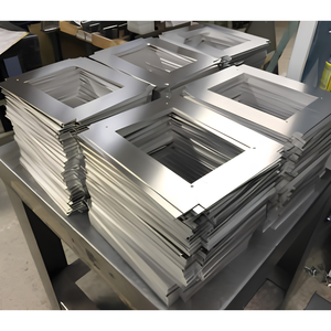 Cadres en tôle sur mesure, pièces de fabrication de précision en acier inoxydable découpées au laser - Product Image 1
