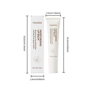 Lychee Lip Care <span class=keywords><strong>Baume</strong></span> à lèvres 5g Acide hyaluronique Vitamine E Ingrédients à base de plantes Waterproof Nourishing Lychee Fruit Goût - Product Image 2