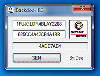 Calculateur de mot de passe Detroit Diesel Backdoor V1 + V2 2020 (BACKDOOR DDDL)