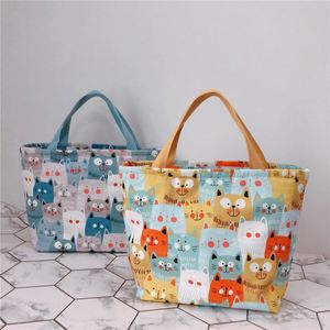 Recycle Cotton <b>Tote</b> Shopping Handbag, Cotton <b>Canvas</b> <b>Tote</b> Bag,Long Shoulder Straps Pocket Bag Handbag - Product Image 1