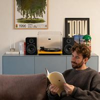 Enceintes d'étagère actives avec audio haute résolution, enceintes stéréo 2.0 pour home cinéma, pour la lecture de musique et de films