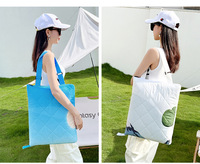 Nouveau sac à bandoulière pour pique-nique en plein air, portable, facile à ranger, imperméable, résistant à l'humidité, épaissi, antidérapant, léger et durable
