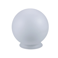 Abat-jour en verre opale blanc laiteux soufflé sur mesure, boule de verre ronde soufflée à la main, couvercle de lampe pour remplacement de suspension ou applique murale