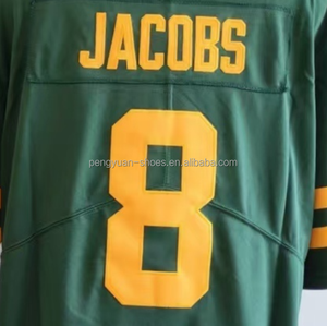 Prêt à Expédier <span class=keywords><strong>Josh</strong></span> Jacobs Vert Alternate Meilleure Qualité Maillot de Football Américain Cousu - Product Image 1