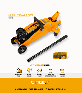 Cric hydraulique horizontal en acier 2T à pompe simple, hauteur de levage 130-300 mm pour réparation automobile, <span class=keywords><strong>changement</strong></span> de <span class=keywords><strong>pneu</strong></span>, service de garage - Product Image 6